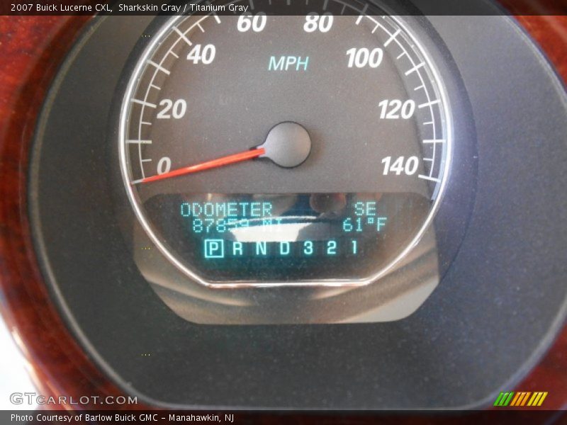 Sharkskin Gray / Titanium Gray 2007 Buick Lucerne CXL