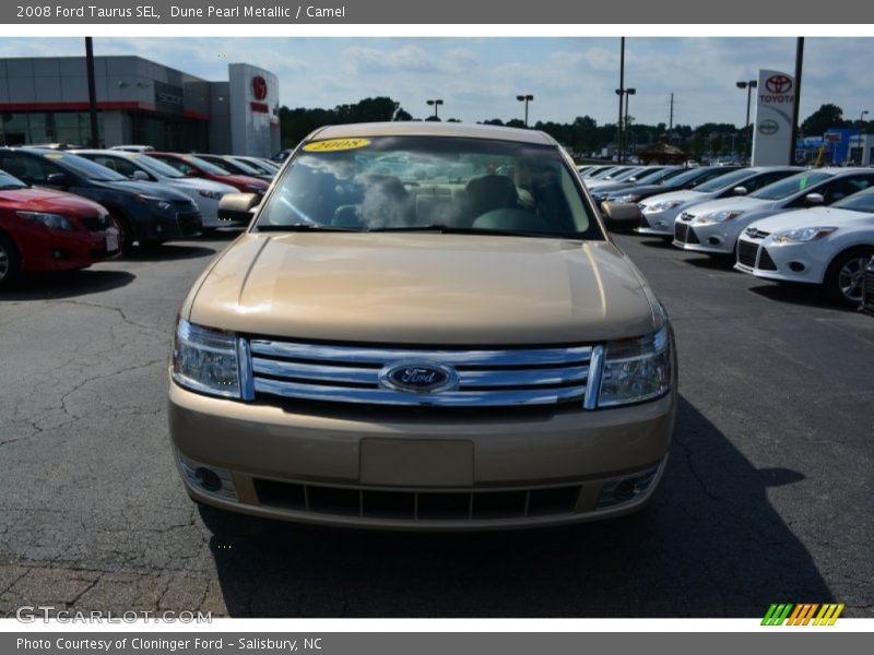 Dune Pearl Metallic / Camel 2008 Ford Taurus SEL