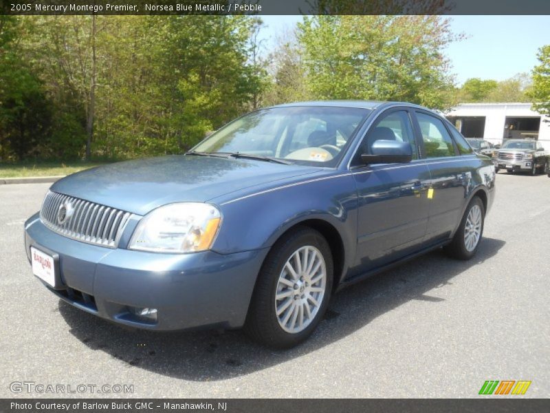 Norsea Blue Metallic / Pebble 2005 Mercury Montego Premier