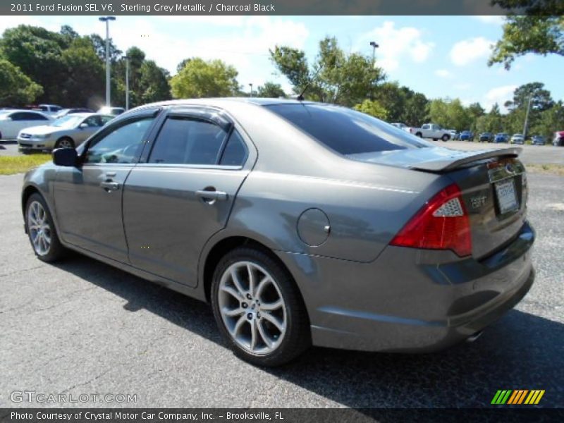 Sterling Grey Metallic / Charcoal Black 2011 Ford Fusion SEL V6