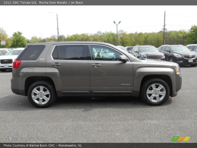 Mocha Steel Metallic / Jet Black 2012 GMC Terrain SLE