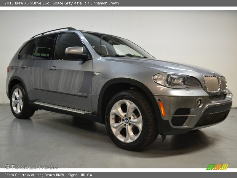 Space Gray Metallic / Cinnamon Brown 2013 BMW X5 xDrive 35d