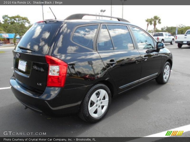 Shadow Black / Beige 2010 Kia Rondo LX