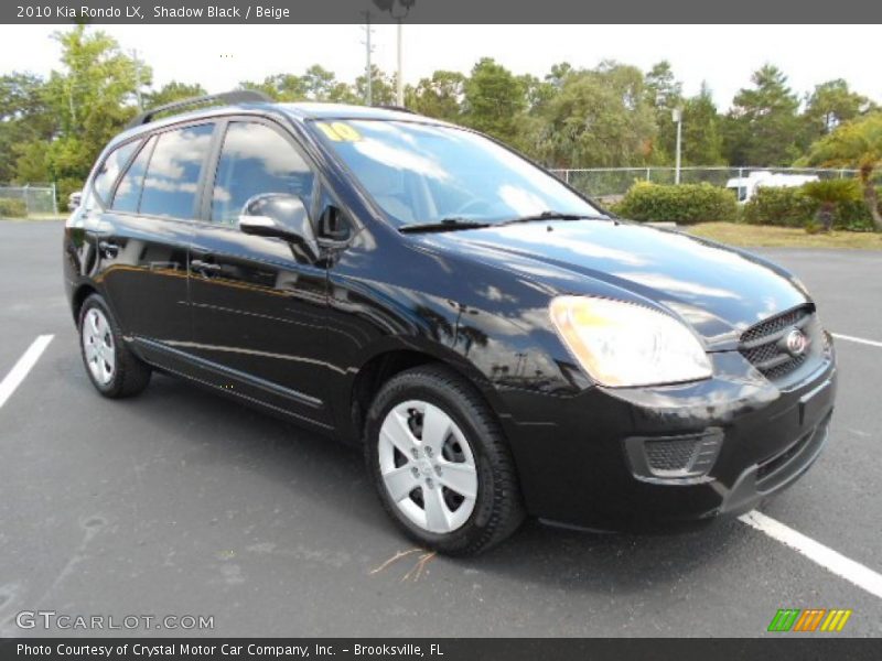 Shadow Black / Beige 2010 Kia Rondo LX