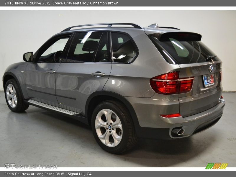 Space Gray Metallic / Cinnamon Brown 2013 BMW X5 xDrive 35d