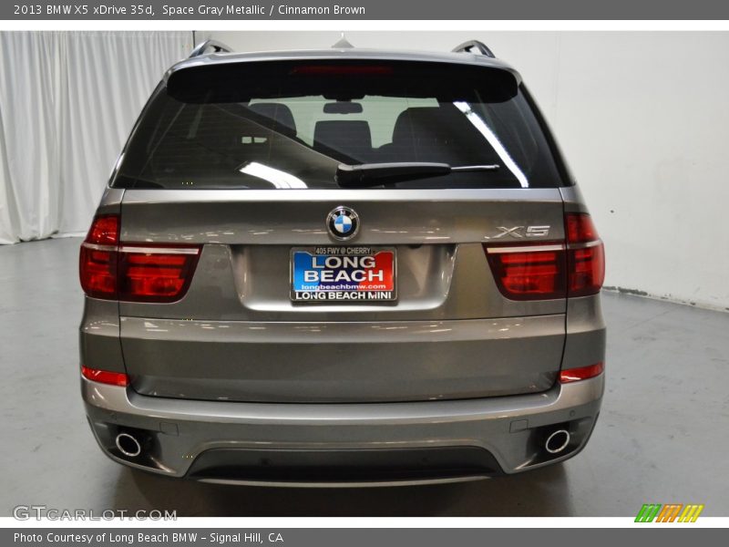 Space Gray Metallic / Cinnamon Brown 2013 BMW X5 xDrive 35d