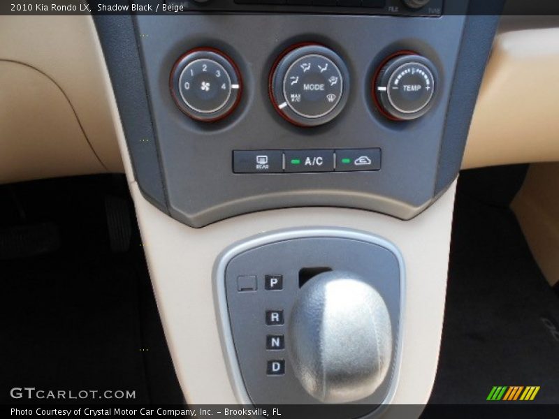 Shadow Black / Beige 2010 Kia Rondo LX