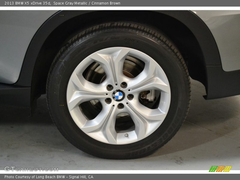 Space Gray Metallic / Cinnamon Brown 2013 BMW X5 xDrive 35d