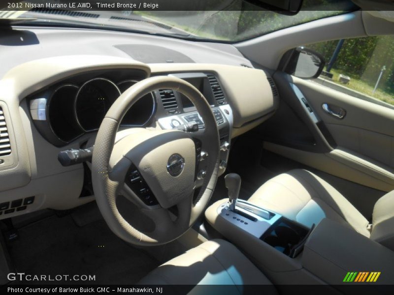 Tinted Bronze / Beige 2012 Nissan Murano LE AWD