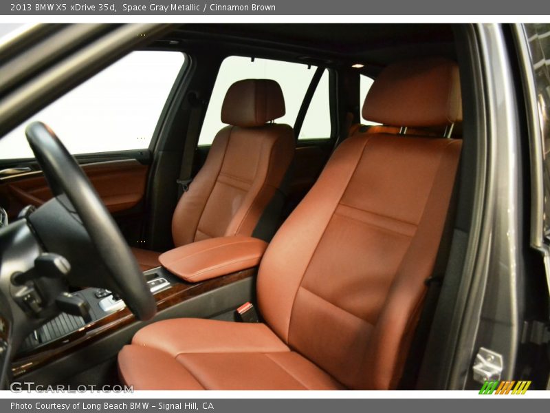 Space Gray Metallic / Cinnamon Brown 2013 BMW X5 xDrive 35d