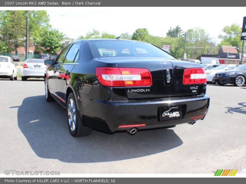 Black / Dark Charcoal 2007 Lincoln MKZ AWD Sedan