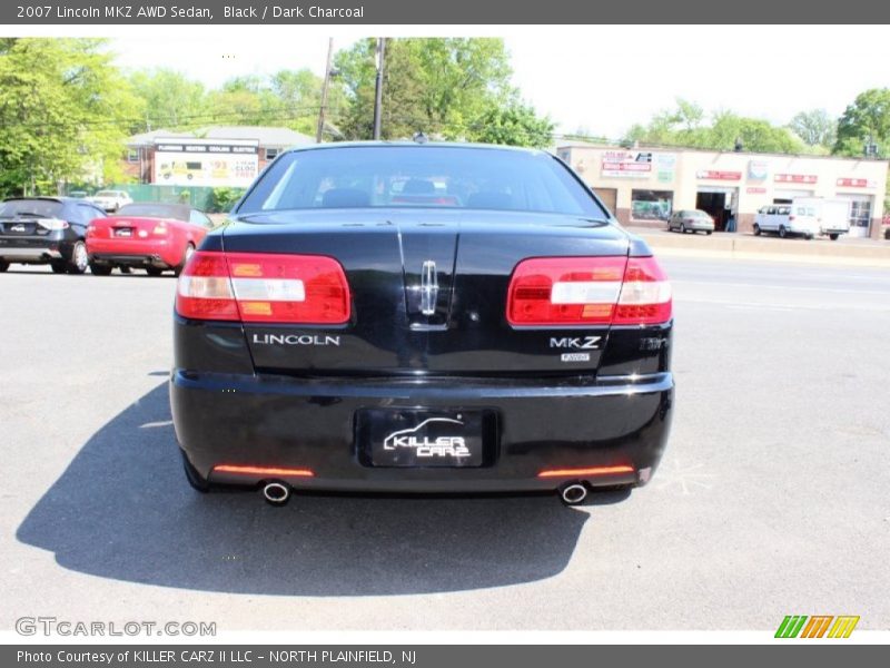Black / Dark Charcoal 2007 Lincoln MKZ AWD Sedan