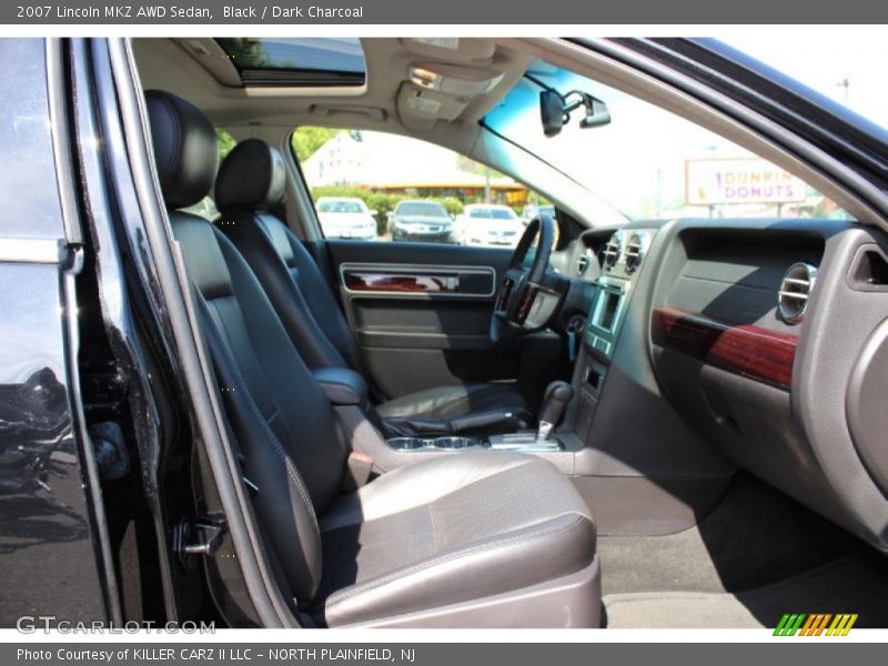 Black / Dark Charcoal 2007 Lincoln MKZ AWD Sedan