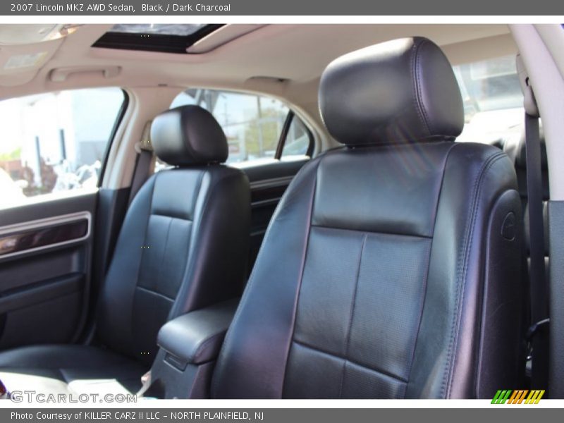Black / Dark Charcoal 2007 Lincoln MKZ AWD Sedan