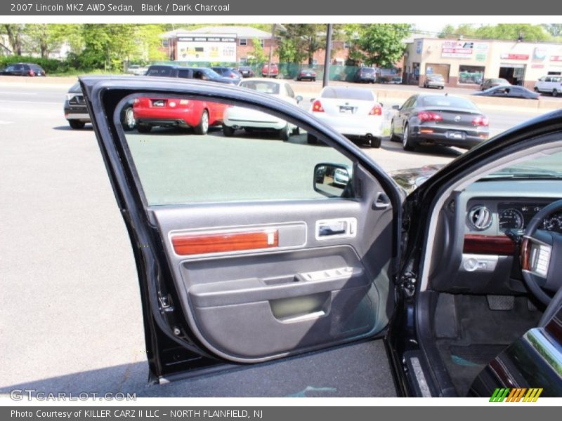 Black / Dark Charcoal 2007 Lincoln MKZ AWD Sedan
