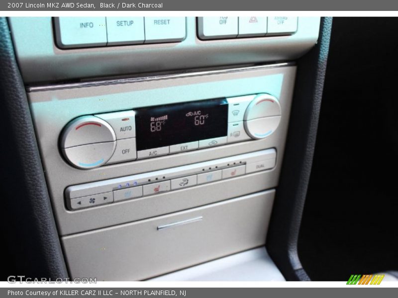 Black / Dark Charcoal 2007 Lincoln MKZ AWD Sedan