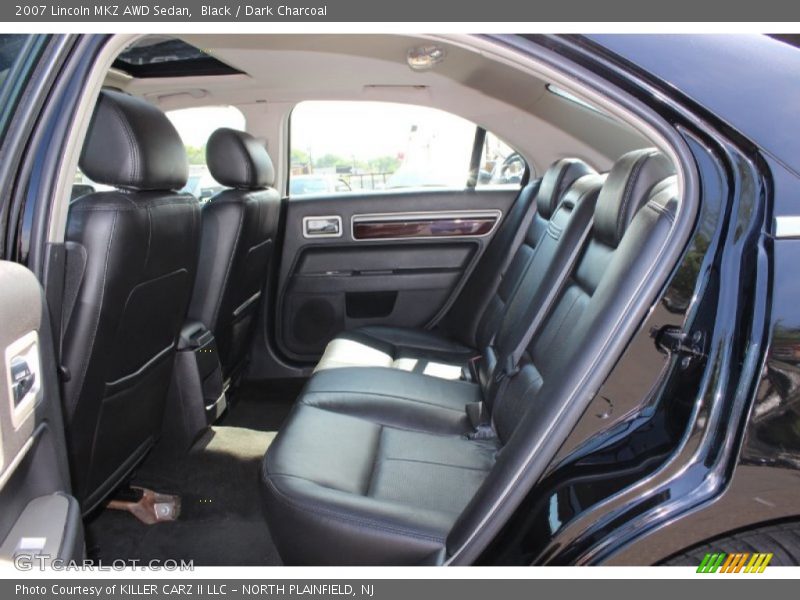 Black / Dark Charcoal 2007 Lincoln MKZ AWD Sedan