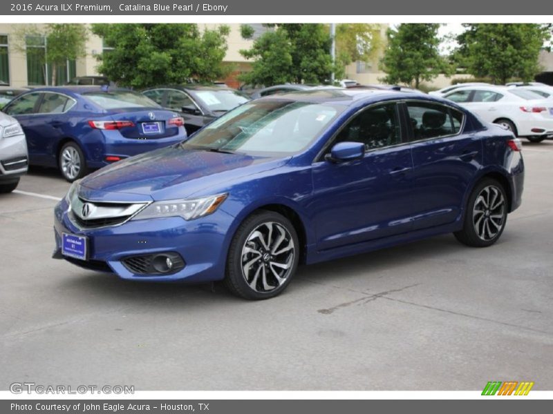 Catalina Blue Pearl / Ebony 2016 Acura ILX Premium