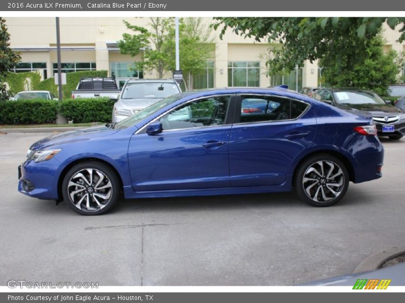 Catalina Blue Pearl / Ebony 2016 Acura ILX Premium