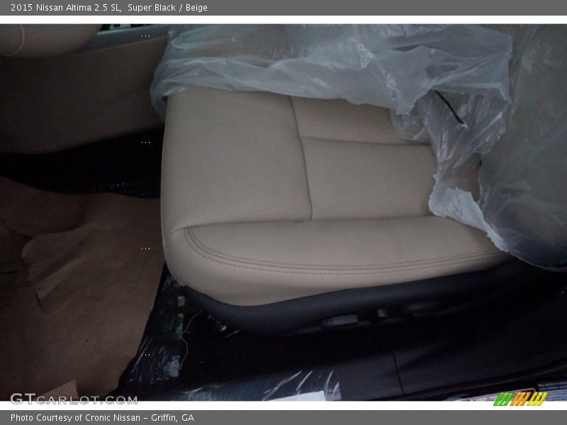 Super Black / Beige 2015 Nissan Altima 2.5 SL