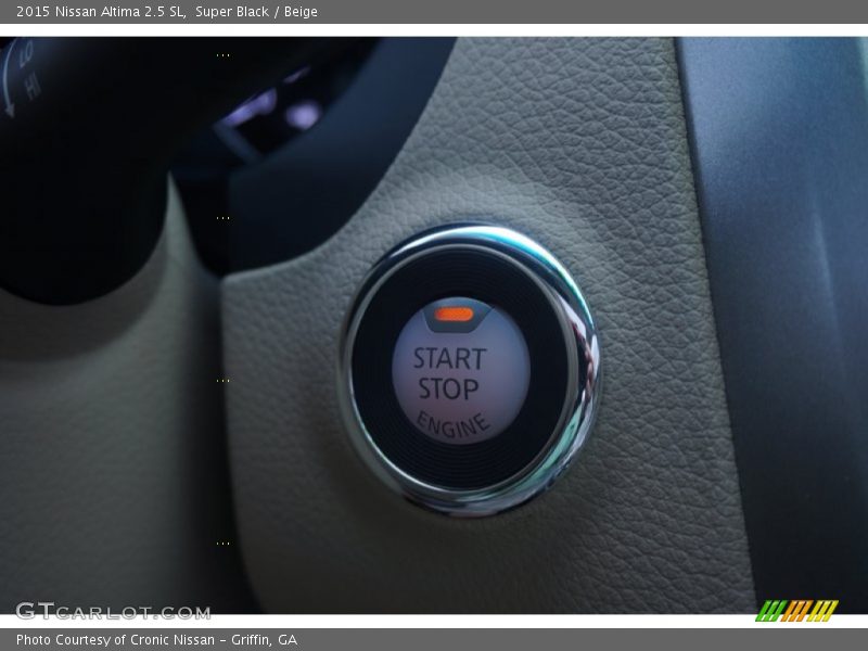 Super Black / Beige 2015 Nissan Altima 2.5 SL