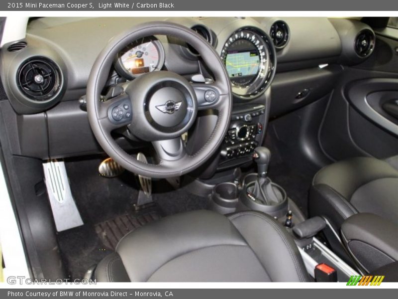 Light White / Carbon Black 2015 Mini Paceman Cooper S