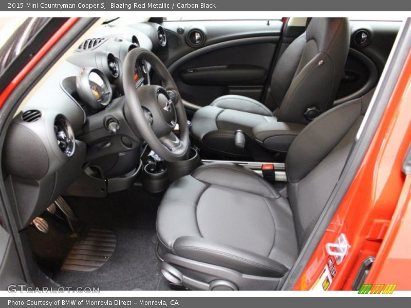 Blazing Red Metallic / Carbon Black 2015 Mini Countryman Cooper S