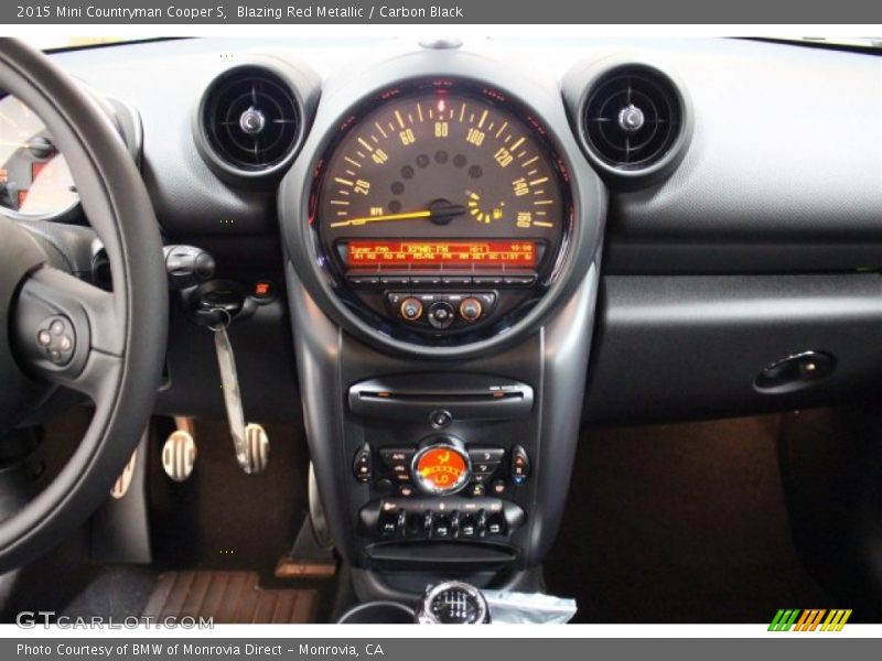 Blazing Red Metallic / Carbon Black 2015 Mini Countryman Cooper S