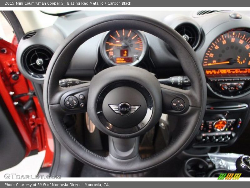 Blazing Red Metallic / Carbon Black 2015 Mini Countryman Cooper S