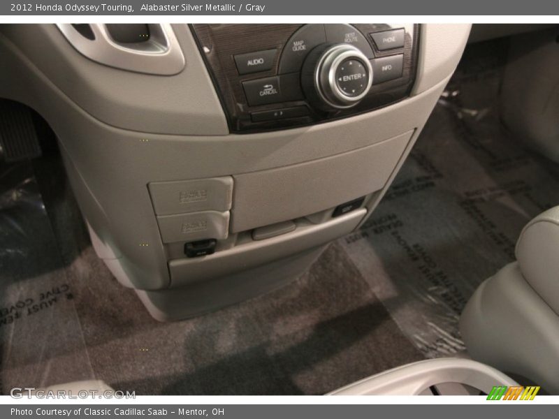 Alabaster Silver Metallic / Gray 2012 Honda Odyssey Touring