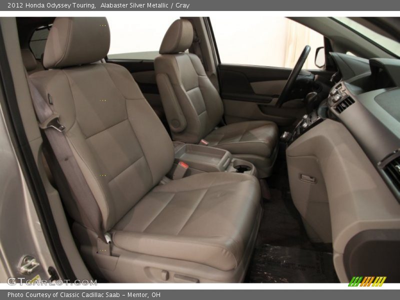 Alabaster Silver Metallic / Gray 2012 Honda Odyssey Touring