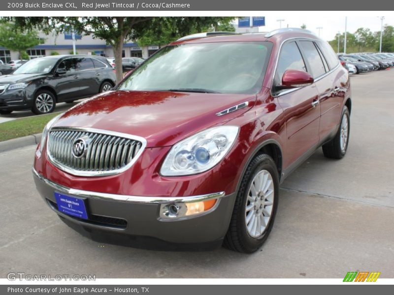 Red Jewel Tintcoat / Cocoa/Cashmere 2009 Buick Enclave CXL