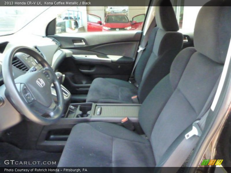 Kona Coffee Metallic / Black 2013 Honda CR-V LX
