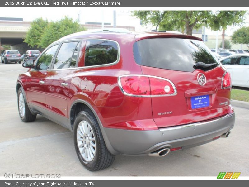 Red Jewel Tintcoat / Cocoa/Cashmere 2009 Buick Enclave CXL