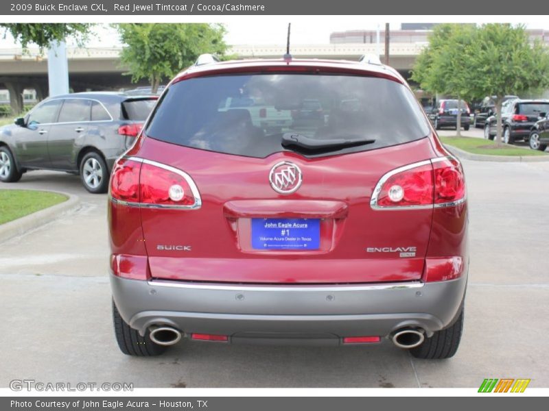 Red Jewel Tintcoat / Cocoa/Cashmere 2009 Buick Enclave CXL