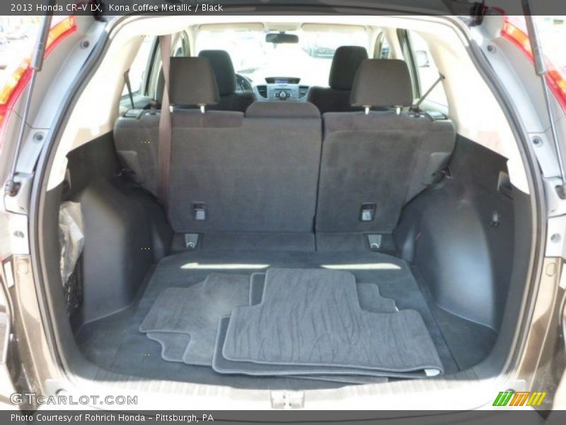 Kona Coffee Metallic / Black 2013 Honda CR-V LX