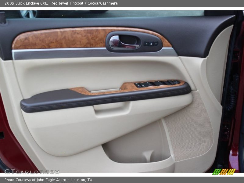 Red Jewel Tintcoat / Cocoa/Cashmere 2009 Buick Enclave CXL
