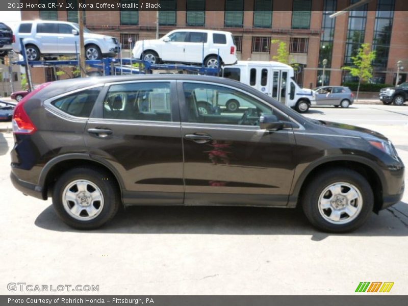 Kona Coffee Metallic / Black 2013 Honda CR-V LX