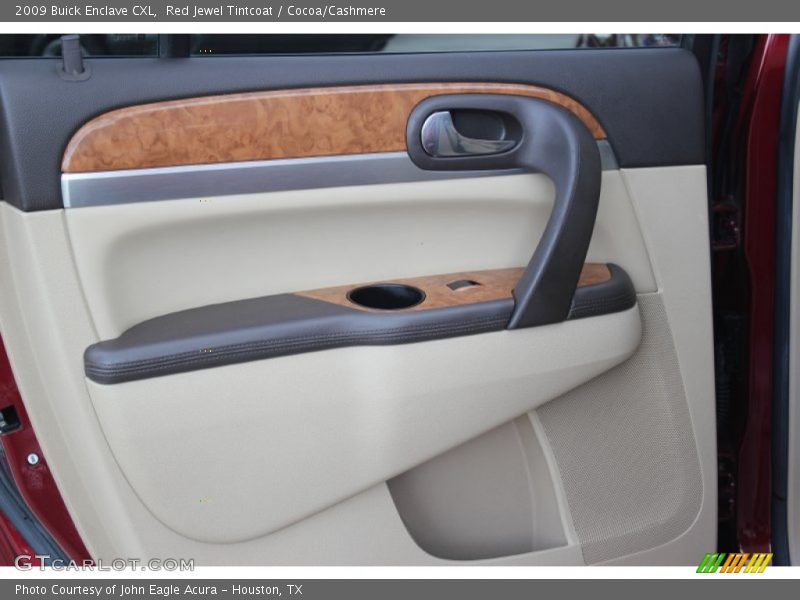 Red Jewel Tintcoat / Cocoa/Cashmere 2009 Buick Enclave CXL