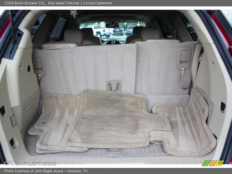 Red Jewel Tintcoat / Cocoa/Cashmere 2009 Buick Enclave CXL