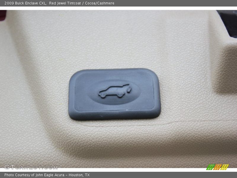 Red Jewel Tintcoat / Cocoa/Cashmere 2009 Buick Enclave CXL
