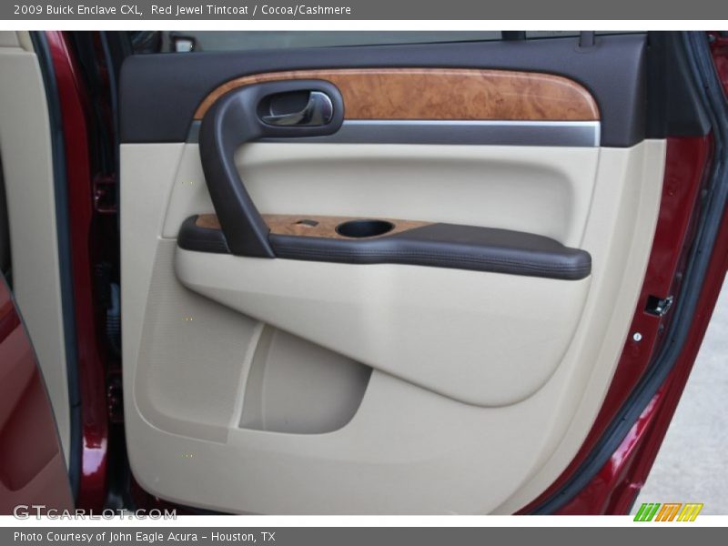 Red Jewel Tintcoat / Cocoa/Cashmere 2009 Buick Enclave CXL