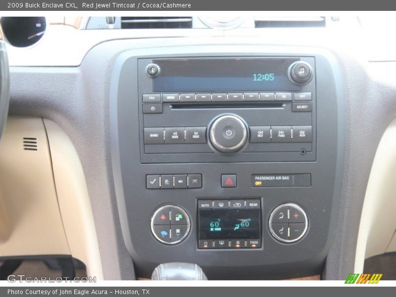 Red Jewel Tintcoat / Cocoa/Cashmere 2009 Buick Enclave CXL