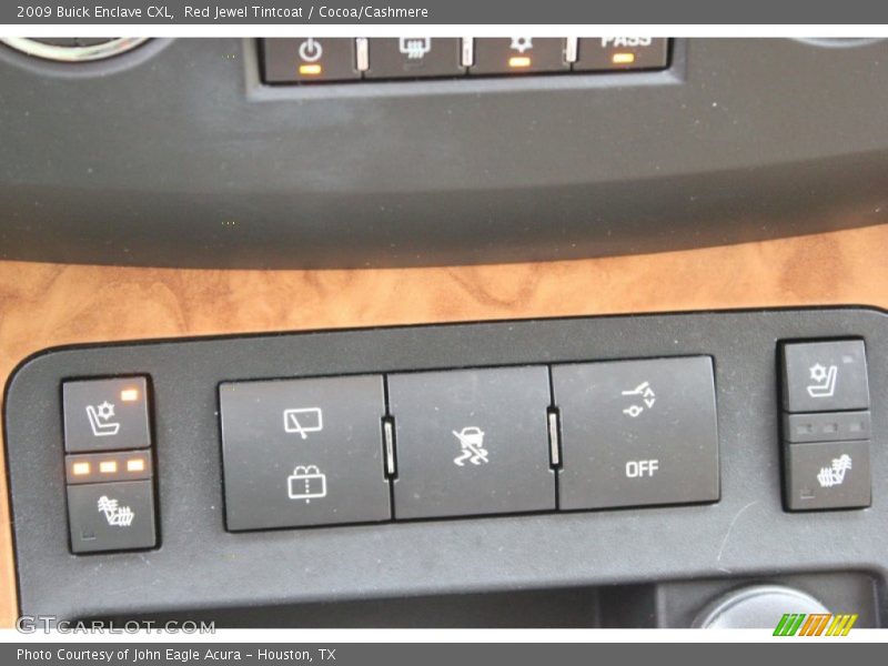 Red Jewel Tintcoat / Cocoa/Cashmere 2009 Buick Enclave CXL