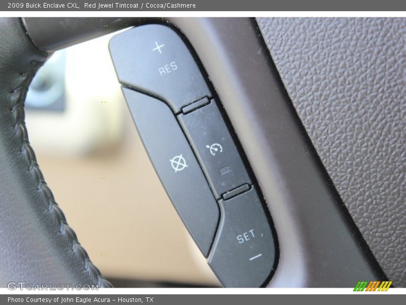 Red Jewel Tintcoat / Cocoa/Cashmere 2009 Buick Enclave CXL