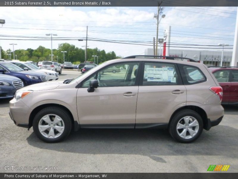 Burnished Bronze Metallic / Black 2015 Subaru Forester 2.5i