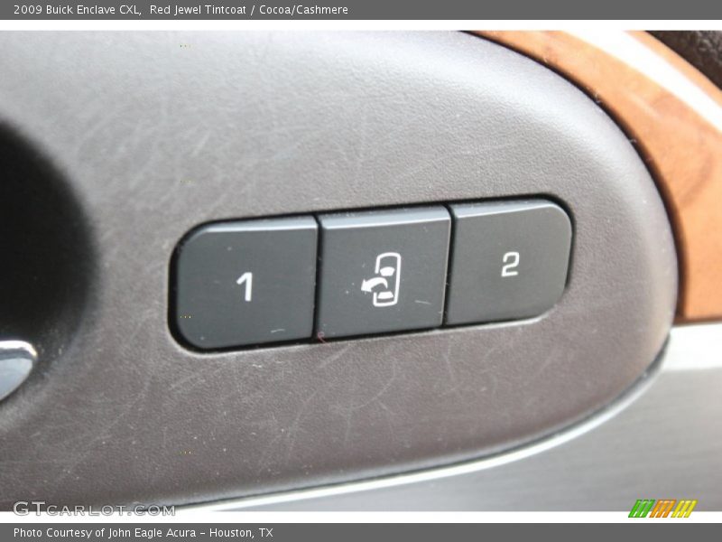 Red Jewel Tintcoat / Cocoa/Cashmere 2009 Buick Enclave CXL