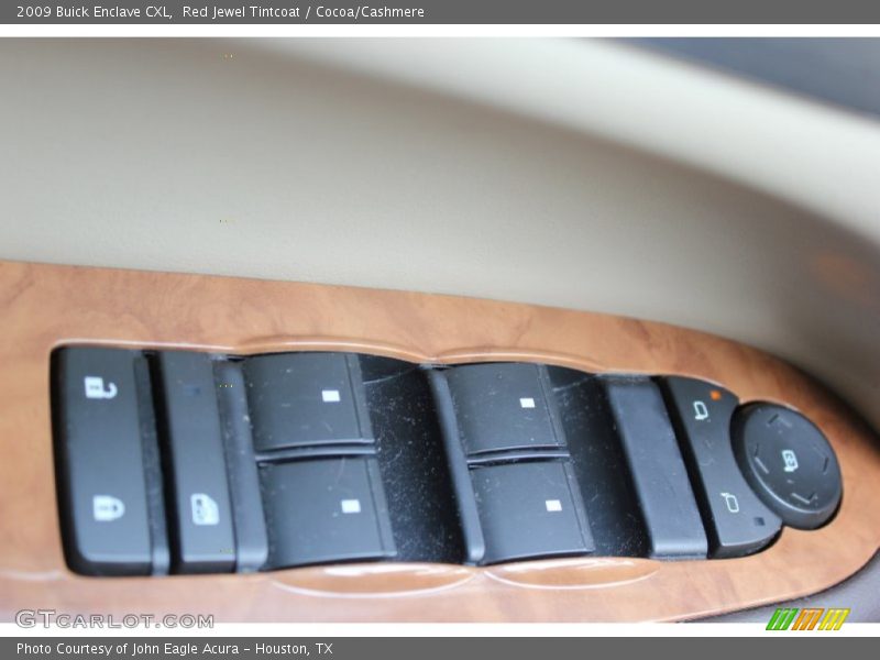 Red Jewel Tintcoat / Cocoa/Cashmere 2009 Buick Enclave CXL