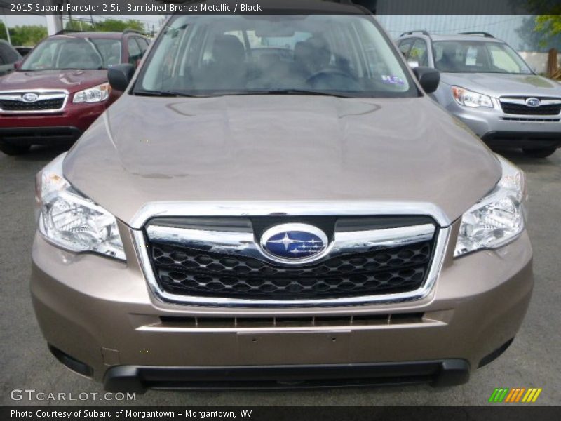 Burnished Bronze Metallic / Black 2015 Subaru Forester 2.5i