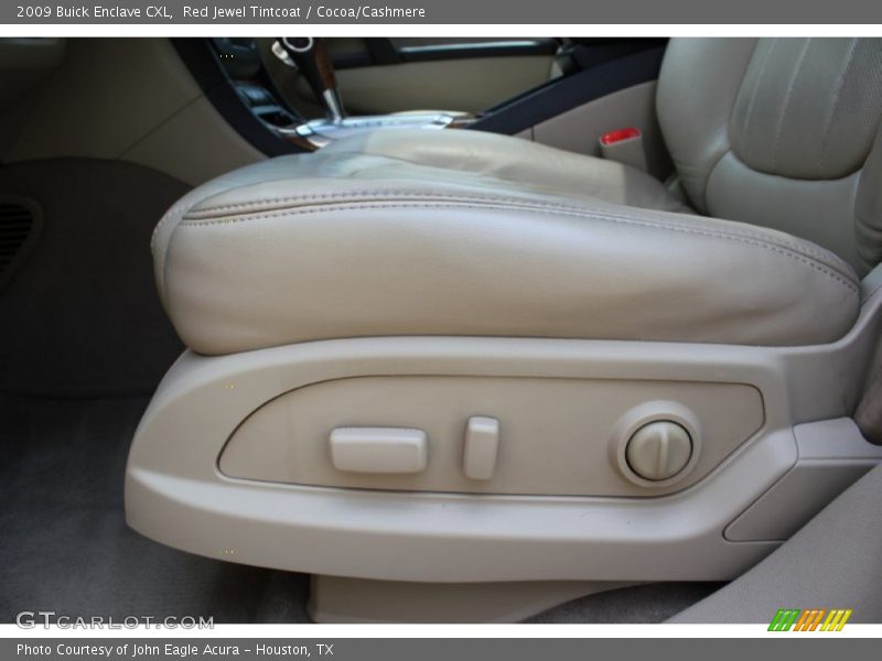 Red Jewel Tintcoat / Cocoa/Cashmere 2009 Buick Enclave CXL